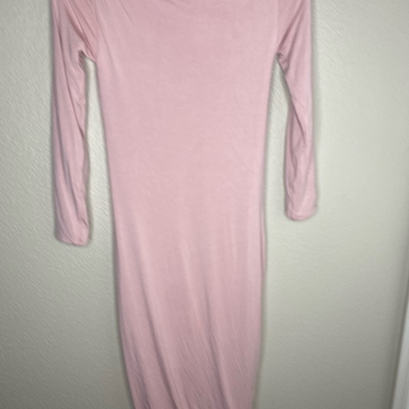 SER.O.YA Irene Cutout Midi Dress Pastel Pink / Medium / Retrofete Sister Brand - Picture 7 of 7